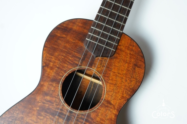 ukulele tenor 14f std. - Figured Hawaiian Koa TOP / Bocote SIDE&BACK [ SMO2023 ]